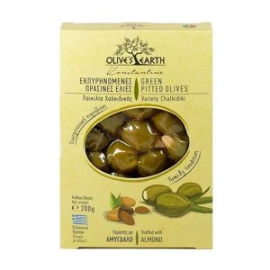 Olives Earth Zelené olivy s mandľami 200 g